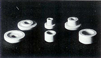 Advanced Ceramics Steatite Small Glazed Bushings