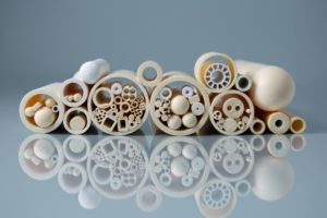 Alumina ceramic tubes multiple shapes sizes Alumina ceramic tubes multiple shapes sizes
