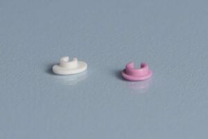 Alumina ceramic slotted eyelets Alumina Ceramic Slotted Eyelets